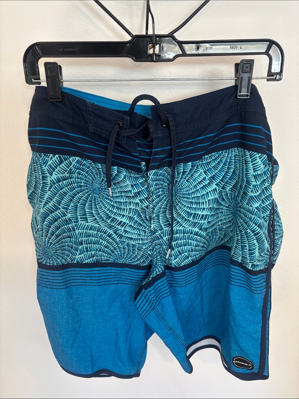 O'Neill Teal & Navy Swim Board Shorts